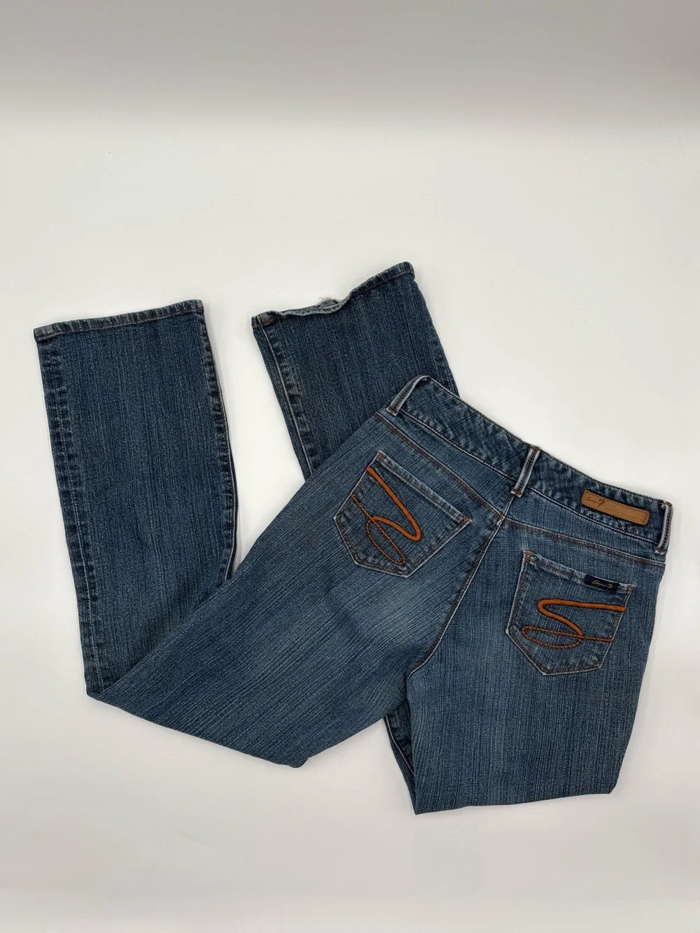 Seven7 Bootcut Stretch Jeans Women’s Size‎ 4 Y2K Denim - Picture 4 of 14